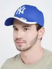 Синий бейсболка черная, унисекс
