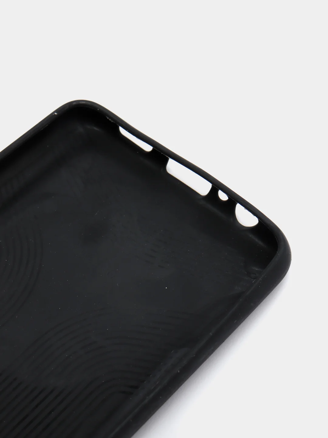 Угольный чехол Samsung Galaxy A01 Core, Самсунг Галакси А01 Кор черный силиконовый под кожу