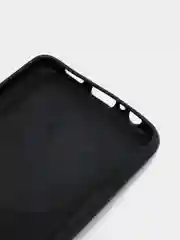 Угольный чехол Samsung Galaxy A01 Core, Самсунг Галакси А01 Кор черный силиконовый под кожу
