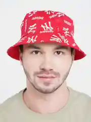 Красный панама, унисекс