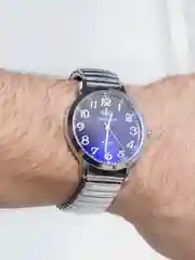 Индиго часы мужские наручные, браслет-резинка