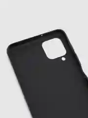 Черный чехол силиконовый для Samsung Galaxy A12 / M12 ( Самсунг А12 / М12)