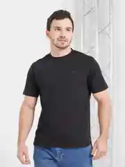 Черный футболка мужская ALGA