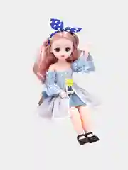 Голубой кукла Cutie Princess шарнирная, 30 см
