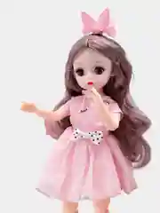 Розовый кукла Cutie Princess шарнирная, 30 см