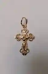 Аметистовый крест на шею