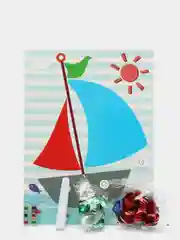 Аппликация из паеток
