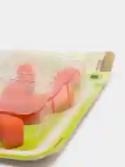 Оранжевый стоппер, блокиратор для двери, фиксатор Подкова Baby Safety 3 в 1