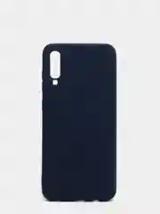 Темно-синий чехол для Samsung Galaxy A70 силиконовый (Самсунг Галакси А70)