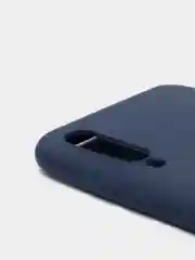 Темно-синий чехол для Samsung Galaxy A70 силиконовый (Самсунг Галакси А70)