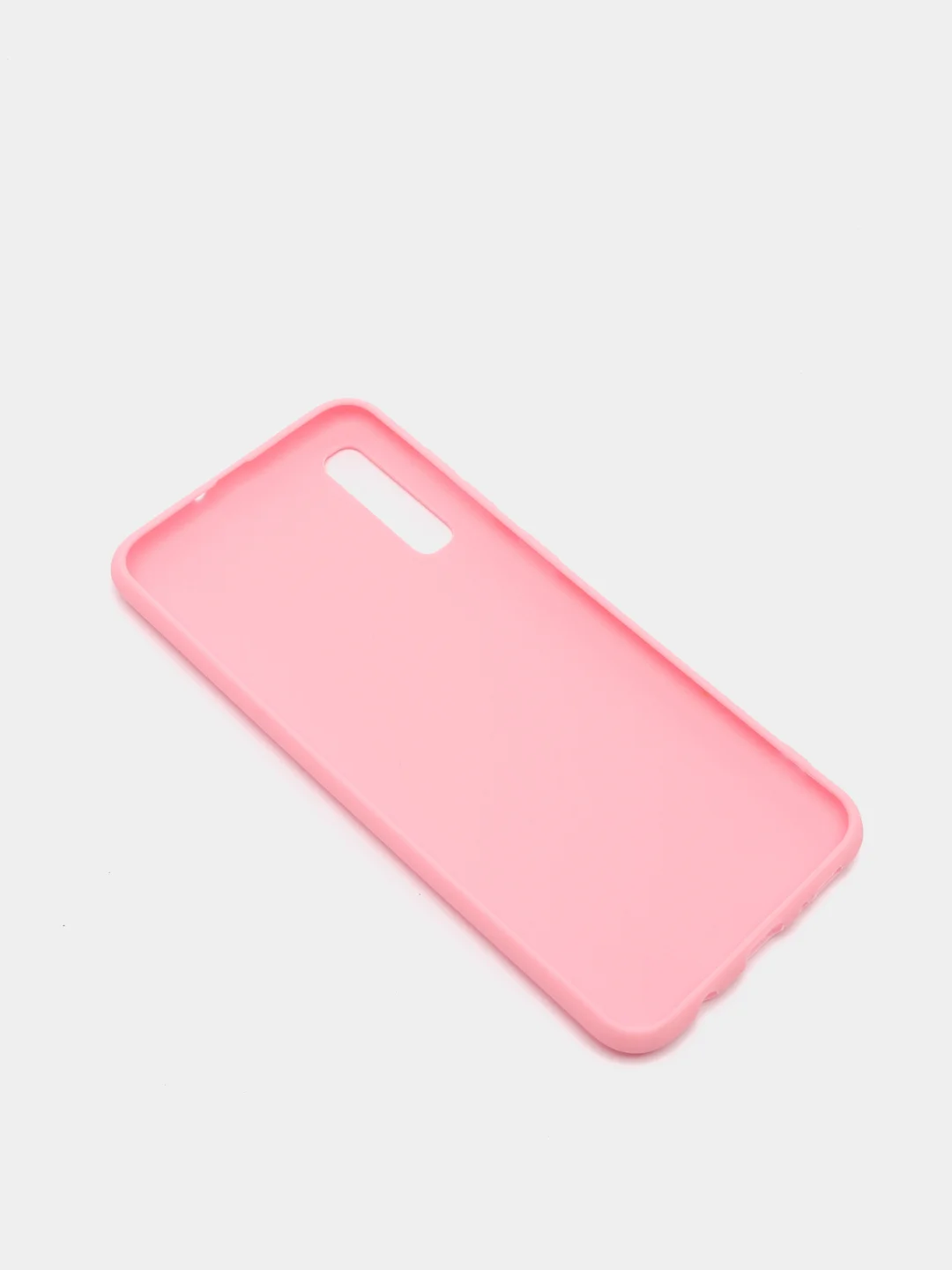 Розовый чехол Samsung Galaxy A50 / A50s / A30s / Самсунг Галакси А50 силиконовый цветной матовый
