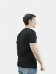 Черный мужская футболка "Настоящий охотник"