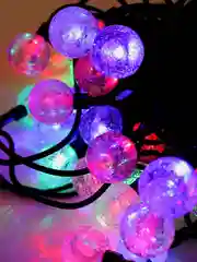 Прозрачный гирлянда светодиодная новогодняя 9м, LED нить, 70 лампочек, разноцветный,светящиеся шары