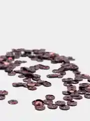 Шоколадный пайетки круглые, 6 мм