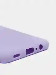Лавандовый чехол Samsung Galaxy A12 / M12, силиконовый