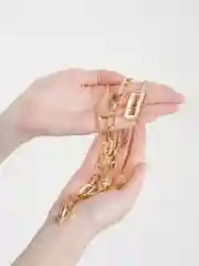 Бронзовый цепочка-чокер