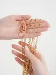 Карамельный цепочка-чокер