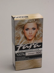 Fara Classic Стойкая крем-краска для волос, 500, блондор