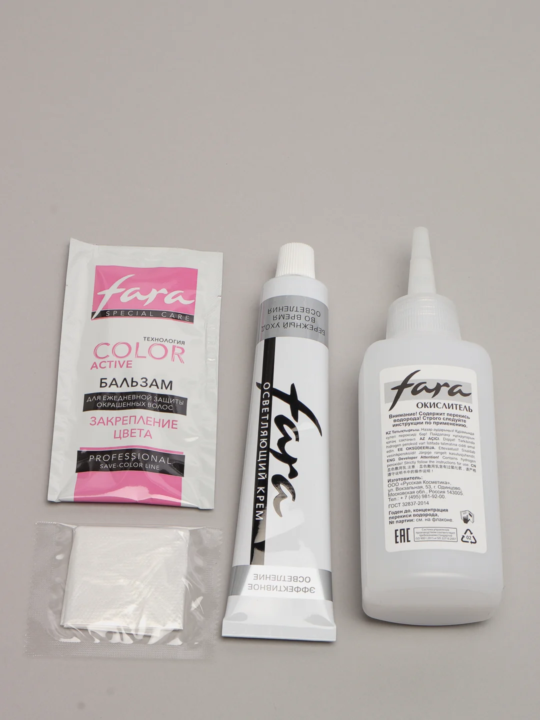 Fara Classic Стойкая крем-краска для волос, 500, блондор