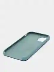Зеленый чехол Silicone Case для iPhone 11, с открытым низом
