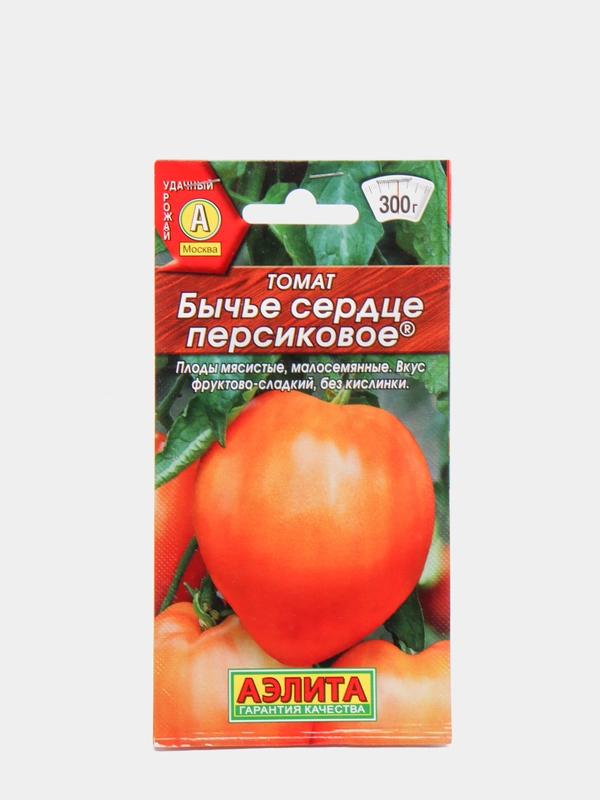 Семена Томат Бычье сердце персиковое