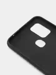 Черный чехол силиконовый для Samsung Galaxy M31 (Самсунг Галакси М31), цветной, матовый