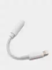 Белый переходник OTG AUX 3.5 - Lightning CQ030