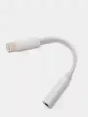 Белый переходник OTG AUX 3.5 - Lightning CQ030