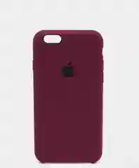 Белый силиконовый чехол iPhone 6 / iPhone 6S, Silicone Case, с закрытым низом