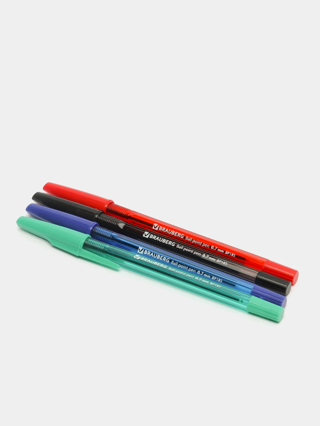 Ручки шариковые BRAUBERG, НАБОР 4 шт., АССОРТИ, "Black Jack"