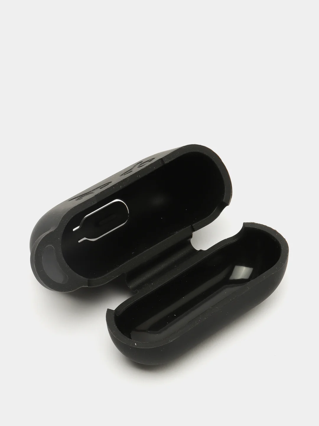 Черный чехол для Apple AirPods Pro защитный силиконовый в упаковке, 16 цветов