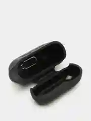 Черный чехол для Apple AirPods Pro защитный силиконовый в упаковке, 16 цветов