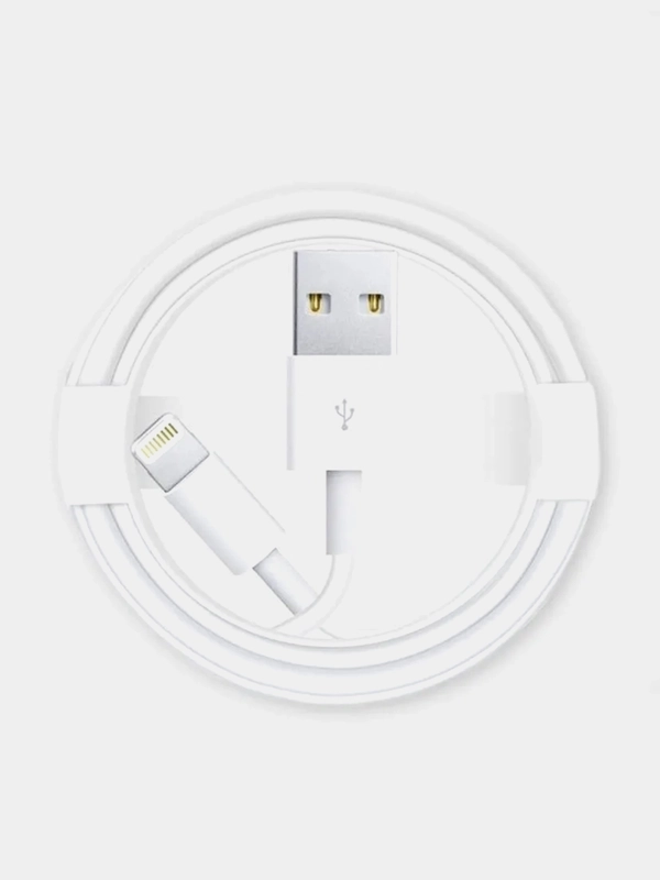 Кабель для iPhone, Lighting-USB, 2.0 A, 100 см