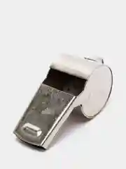 Серебряный свисток металлический