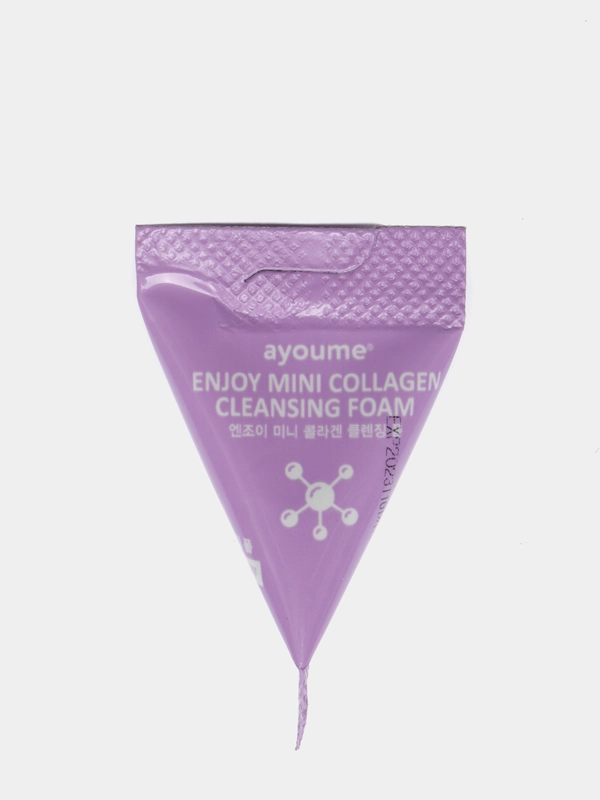 Пенка для умывания с коллагеном ENJOY MINI COLLAGEN CLEANSING FOAM AYOUME, 3гр