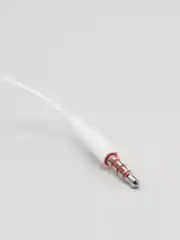 Белый наушники с микрофоном и регулировкой громкости VPB S12
