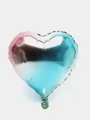 Кораллово-розовый фольгированный воздушный шар в форме сердца, 15 цветов, 45 см