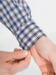 Белый рубашка мужская
