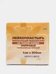 Лейкопластырь Leiko на тканой основе 1смx500см