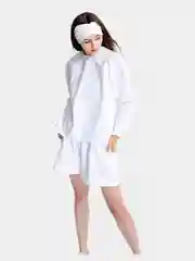 Костюм женский, свитшот и шорты, хлопок