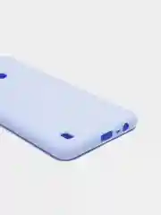 Голубой чехол Realme C21Y/C25Y, силиконовый, с защитой камеры, Реалми С21У С25У