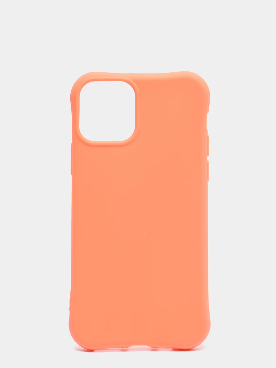 Оранжевый силиконовый матовый чехол для iPhone 7/8, 11, 11Pro, 11Pro Max, 12 Mini, 12 Pro, 12Pro Max