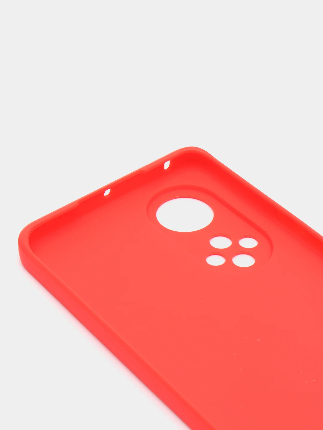 Красный чехол для Honor 50 и Huawei Nova 9 силиконовый