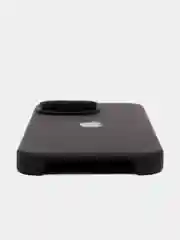 Черный чехол Silicone Case для iPhone 13 / 13 Pro / 13 Pro Max с открытым низом