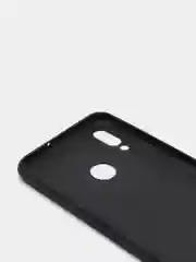 Черный чехол Honor 10 Lite Huawei P Smart 2019 (Хонор 10 Лайт П Смарт 19), силиконовый, прозрачный