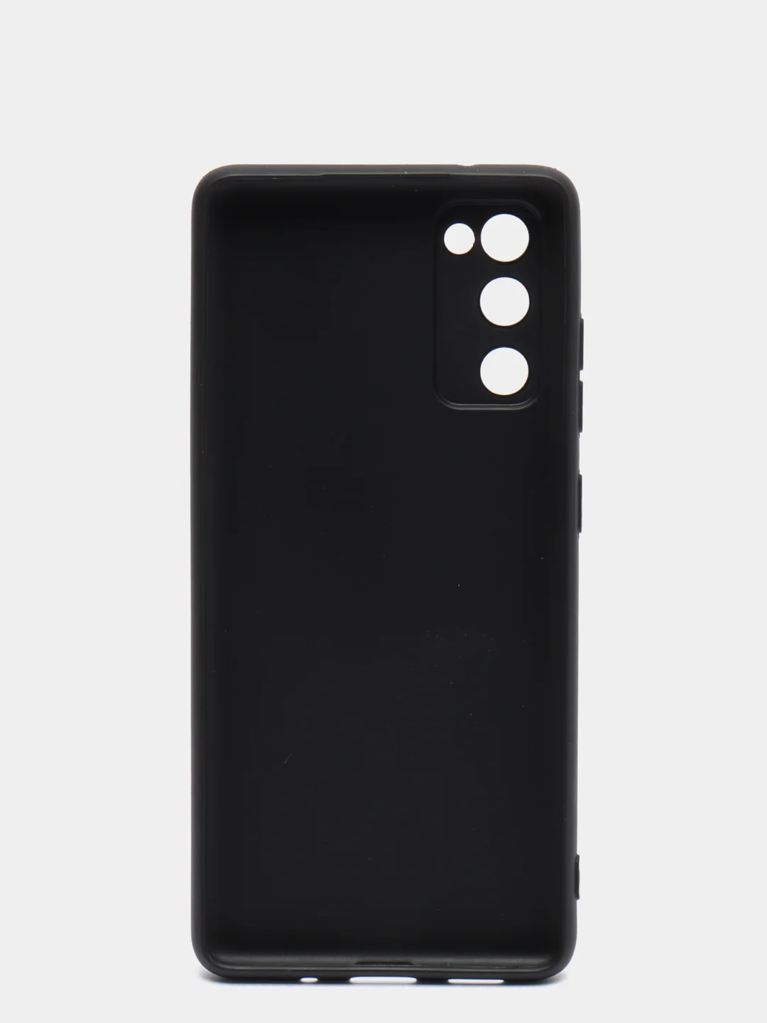 Угольный чехол Samsung Galaxy S20 FE / S20FE, Самсунг Галакси С20 ФЕ / С20ФЕ, черный, силиконовый
