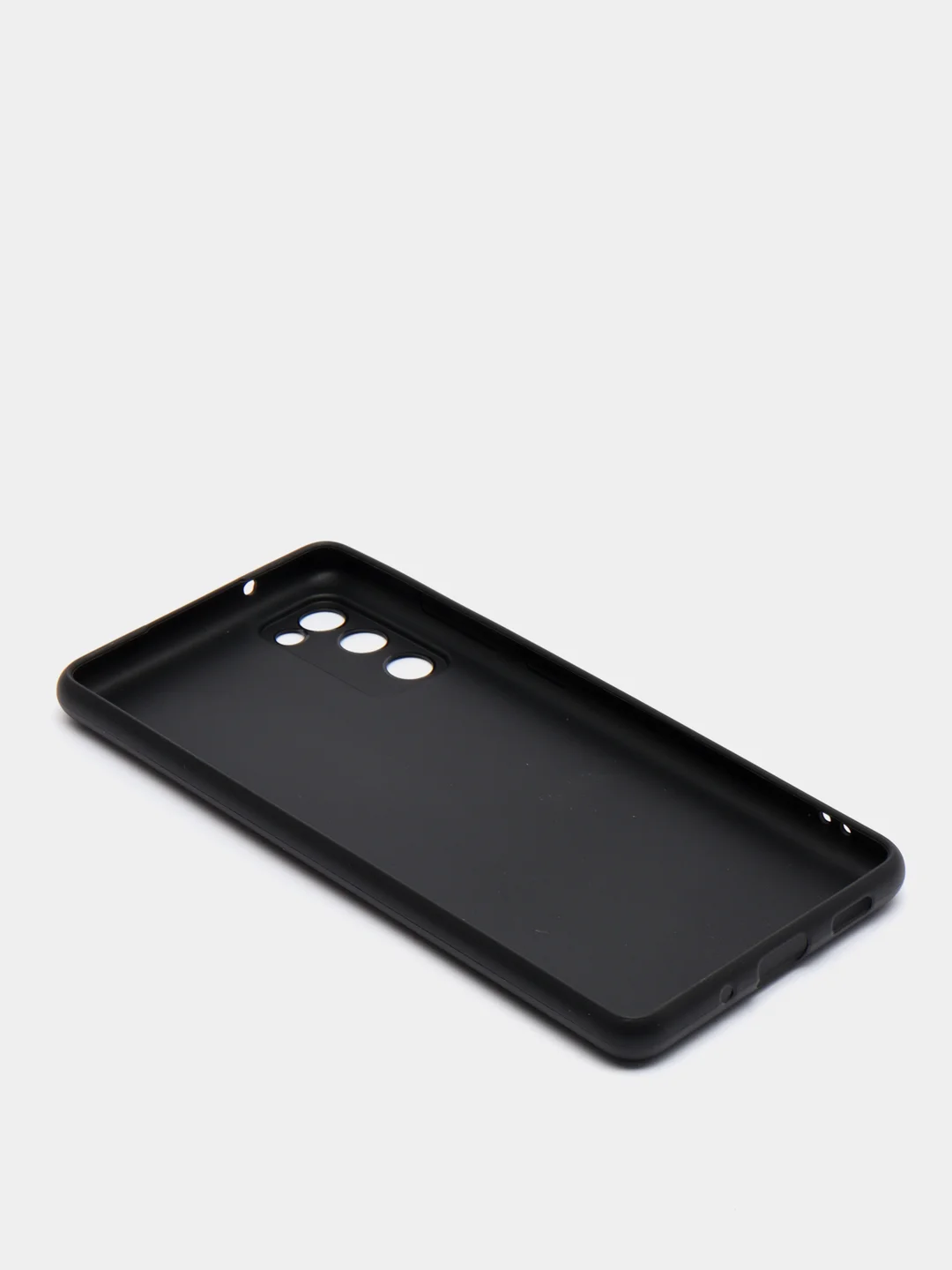 Угольный чехол Samsung Galaxy S20 FE / S20FE, Самсунг Галакси С20 ФЕ / С20ФЕ, черный, силиконовый
