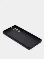 Угольный чехол Samsung Galaxy S20 FE / S20FE, Самсунг Галакси С20 ФЕ / С20ФЕ, черный, силиконовый