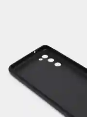 Угольный чехол Samsung Galaxy S20 FE / S20FE, Самсунг Галакси С20 ФЕ / С20ФЕ, черный, силиконовый