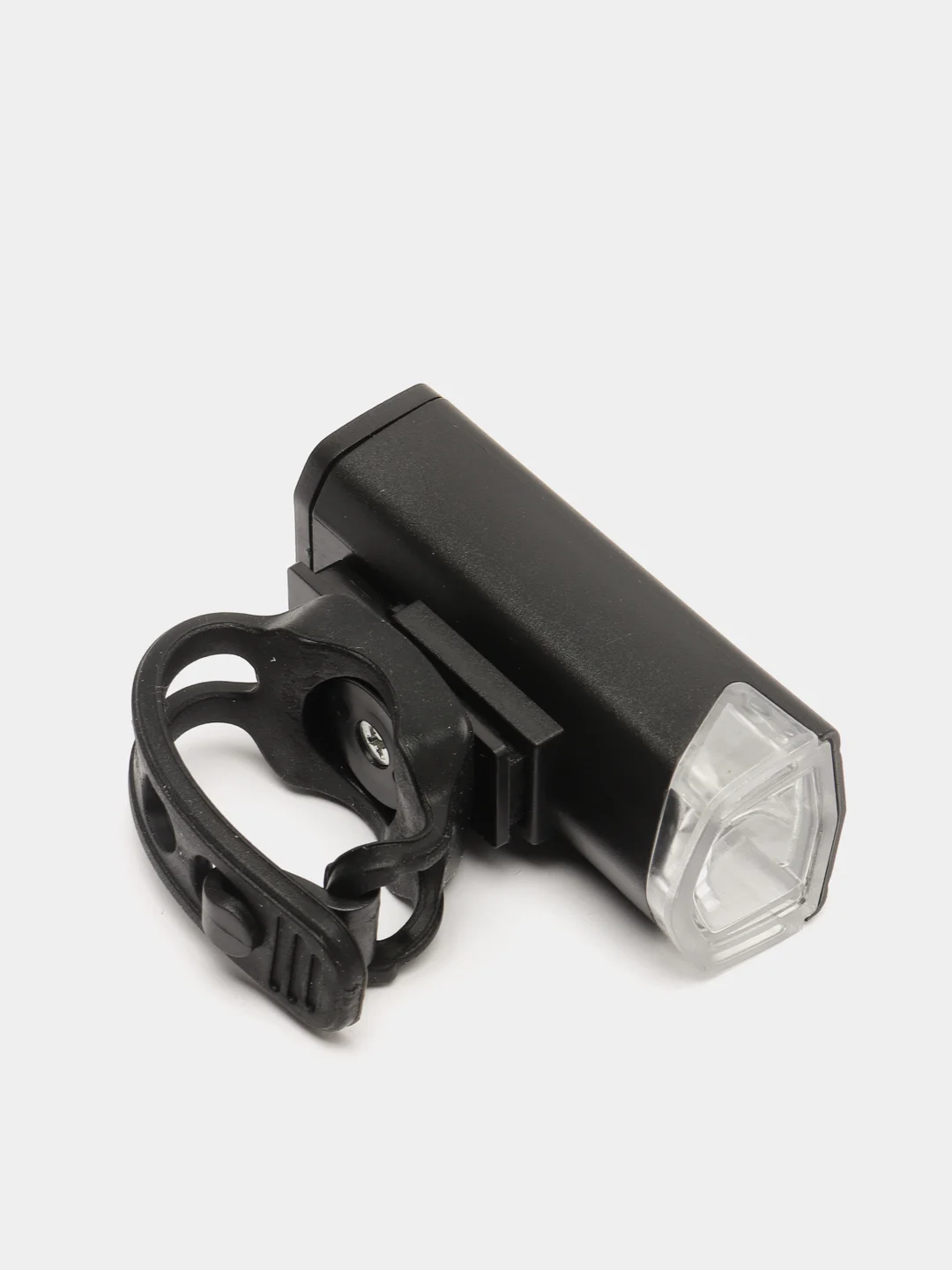 Черный фонарь светодиодный для велосипеда USB, велосипедный фонарь
